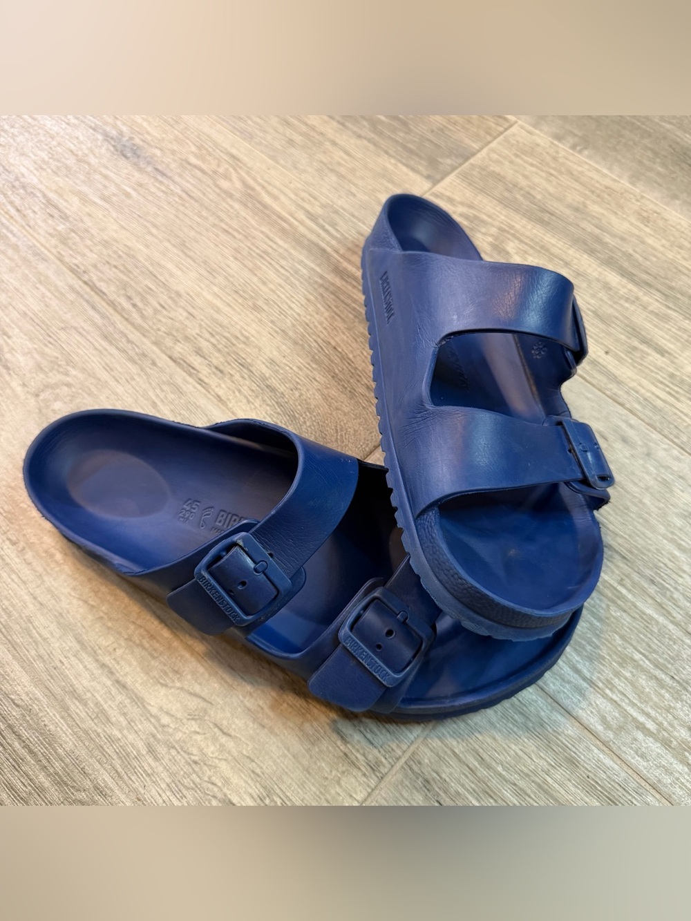 Birkenstock Arizona Essentials EVA Sandals Navy Lightweight EU 45 US M-12 W-13